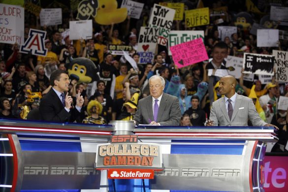 Buffs fans brave an early morning for ESPN College GameDay