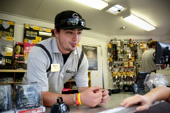"How long of a day has it been for you?" "Oh, we've been here since about 9:00 in the morning, so it's been a whole day event."