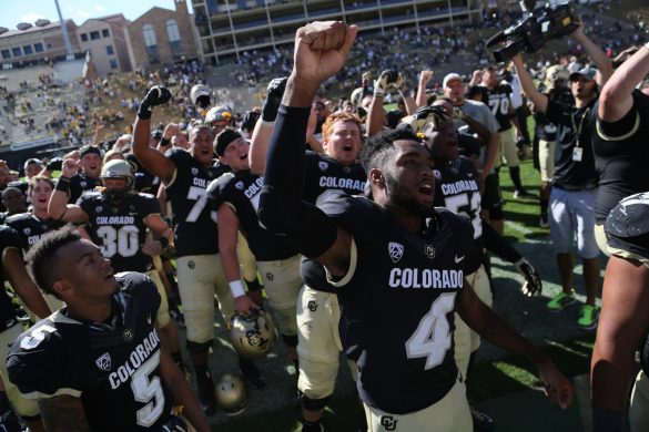 Colorado football clinches first win of the season in blowout fashion