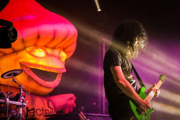 A giant infected mushroom takes over the Gothic Theater