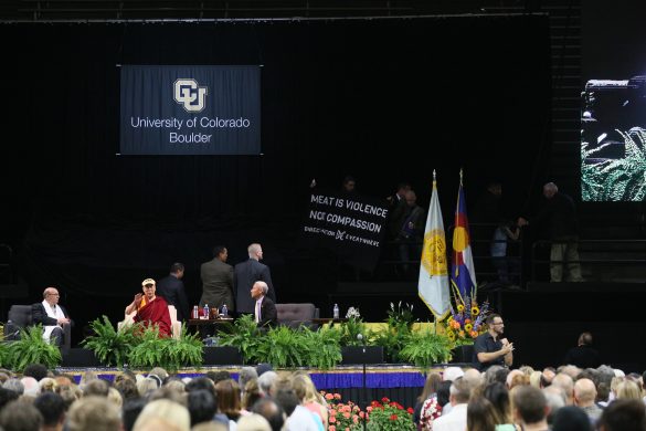 The 14th Dalai Lama promotes compassion at CU Boulder