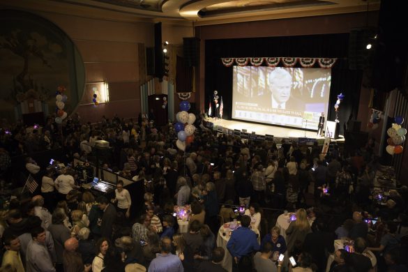 Boulder Theater watch party update: Trump takes the lead