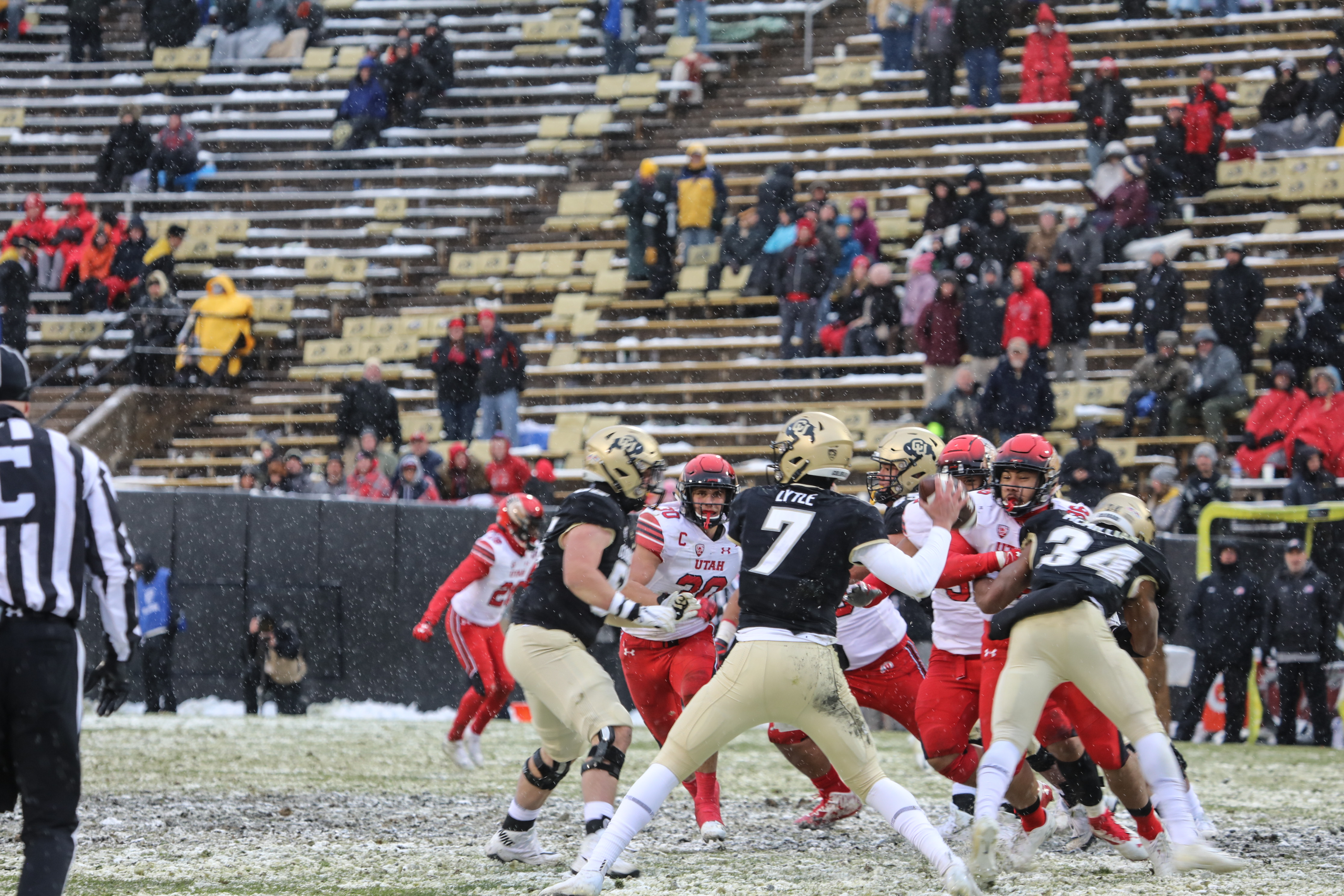 Buffs let another one slip away, fall to No. 19 Utah 30-7 on Senior Day
