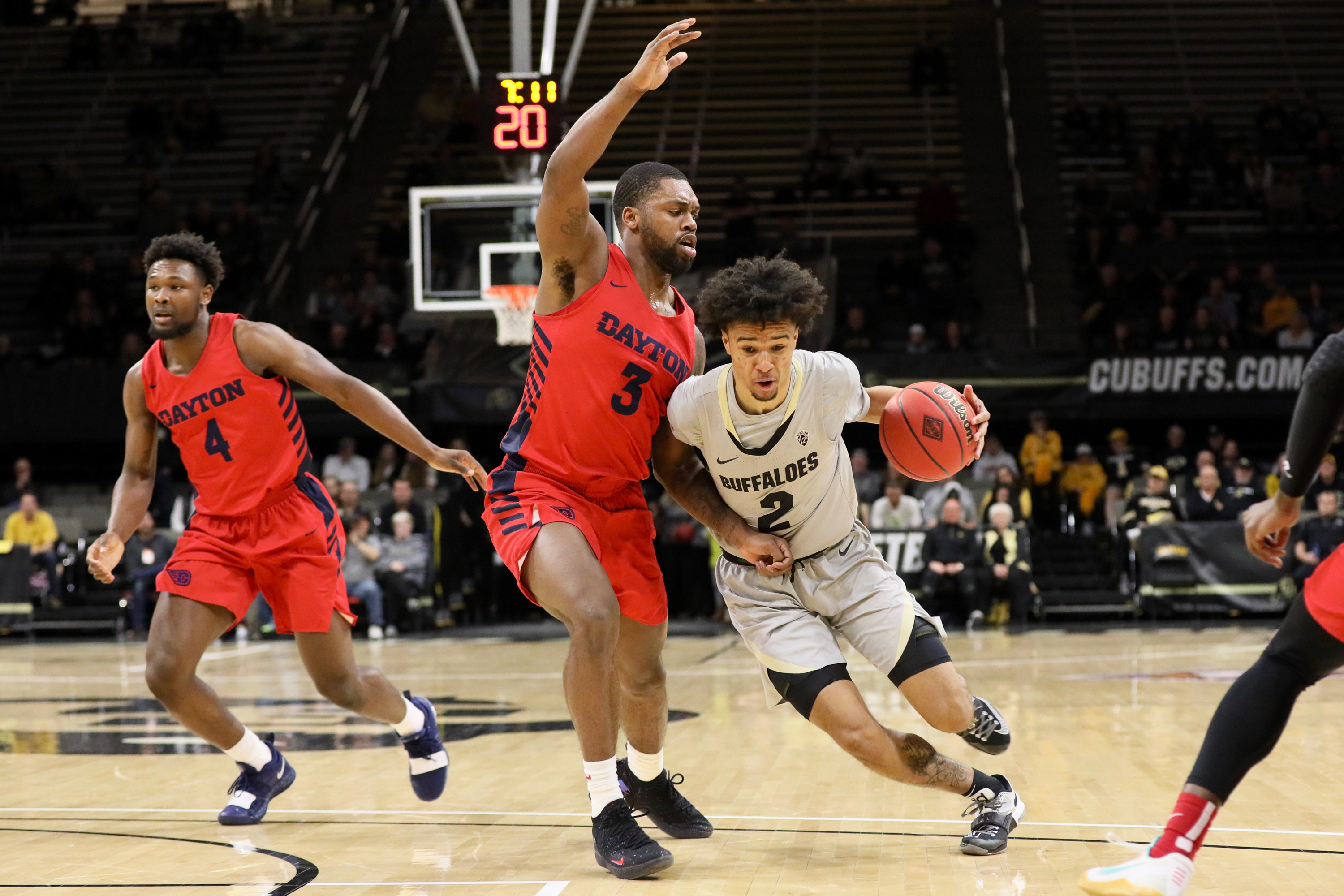 Colorado outlasts Dayton in opening round of NIT, 78-73