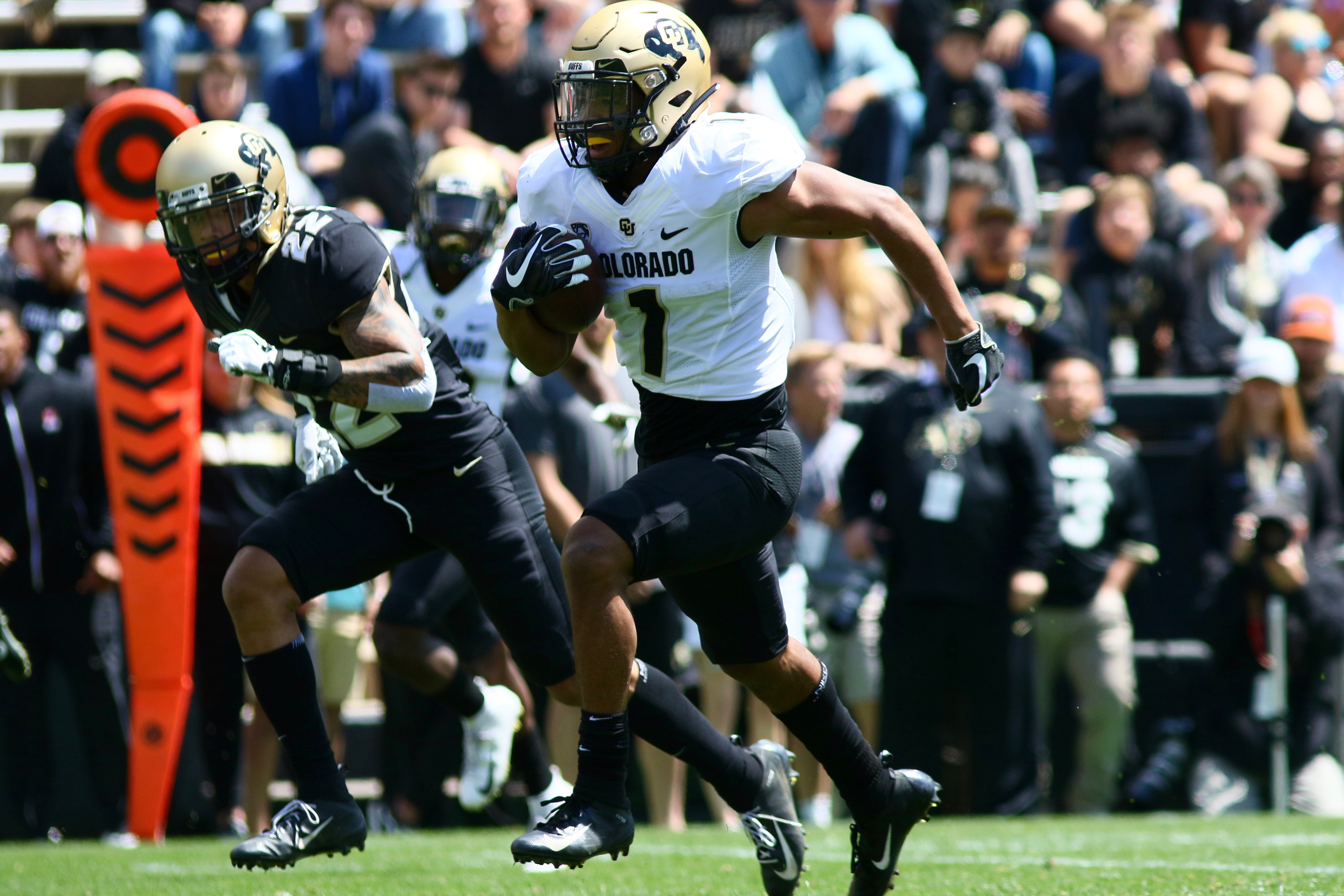 Team Gold prevails during CU’s annual Spring Game