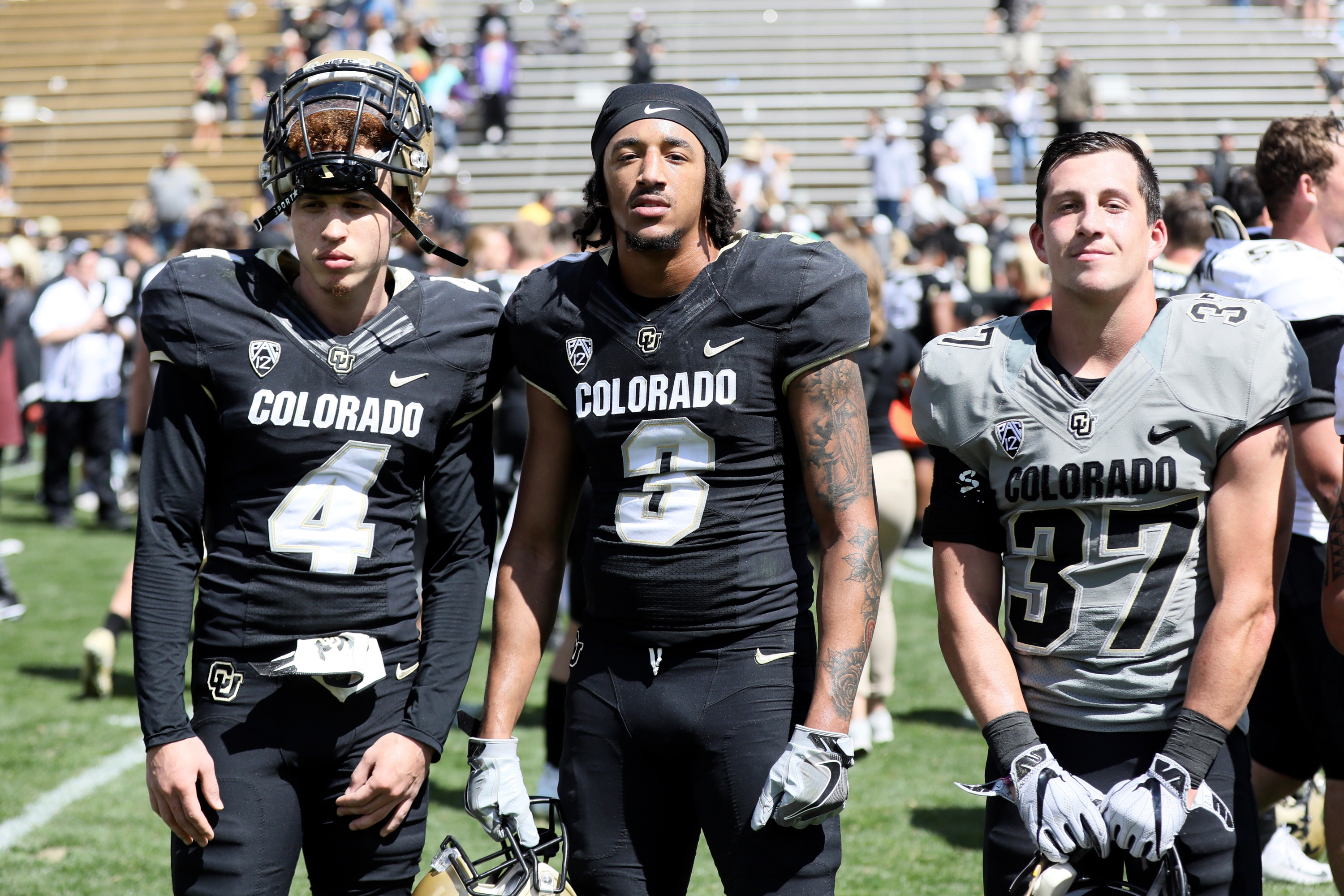 Team Gold prevails during CU’s annual Spring Game