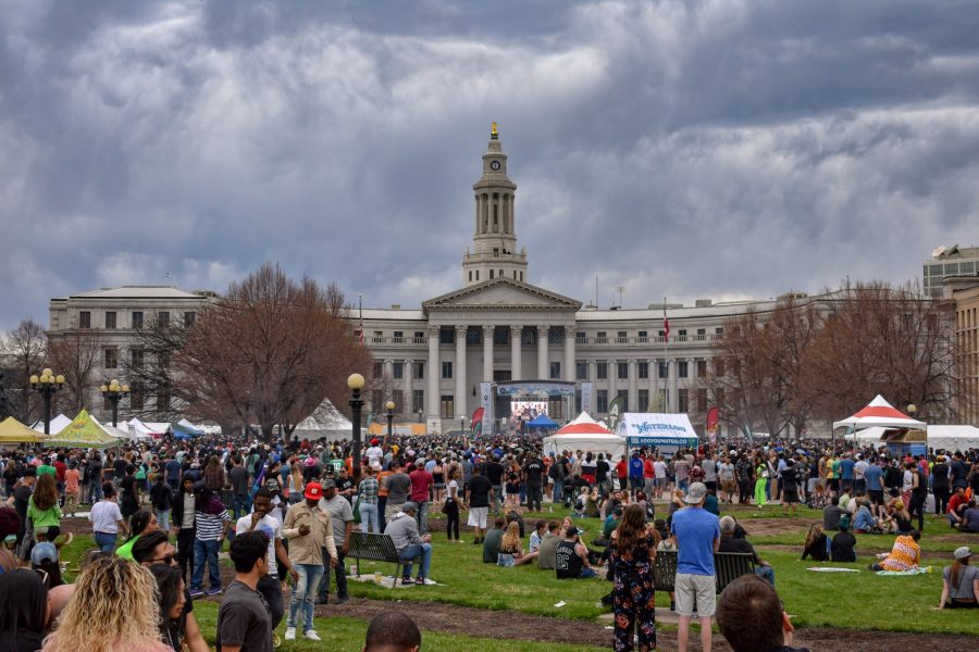 Photos 4/20 celebration draws thousands to Denver's Civic Center