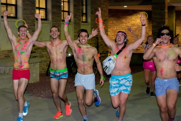 Annual Nearly Naked Mile draws largest crowd in history