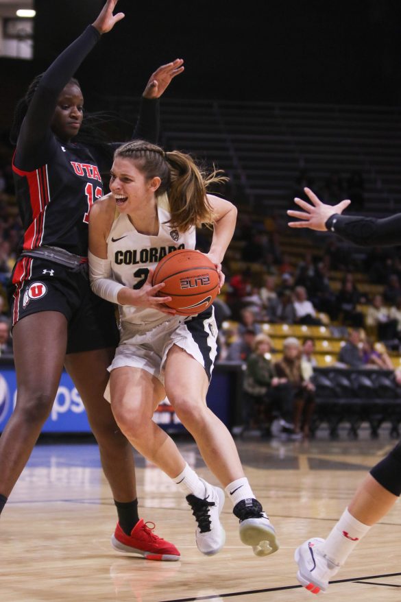 Utah’s three point shooting too much for the Buffs