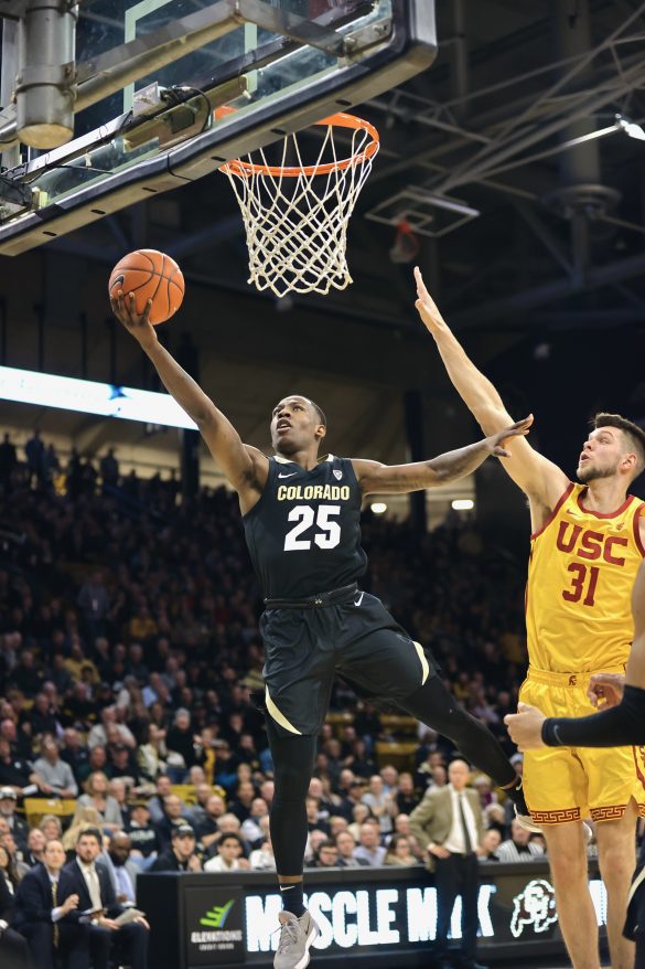 Colorado uses strong second half to beat USC, 70-66