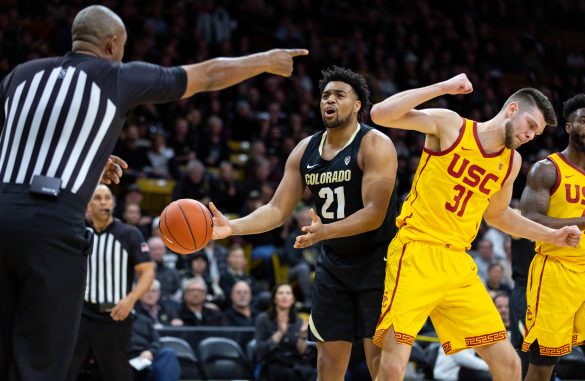 Colorado uses strong second half to beat USC, 70-66