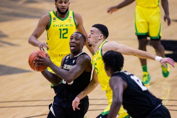 Buffs down No. 17 Ducks in Boulder, 79-72