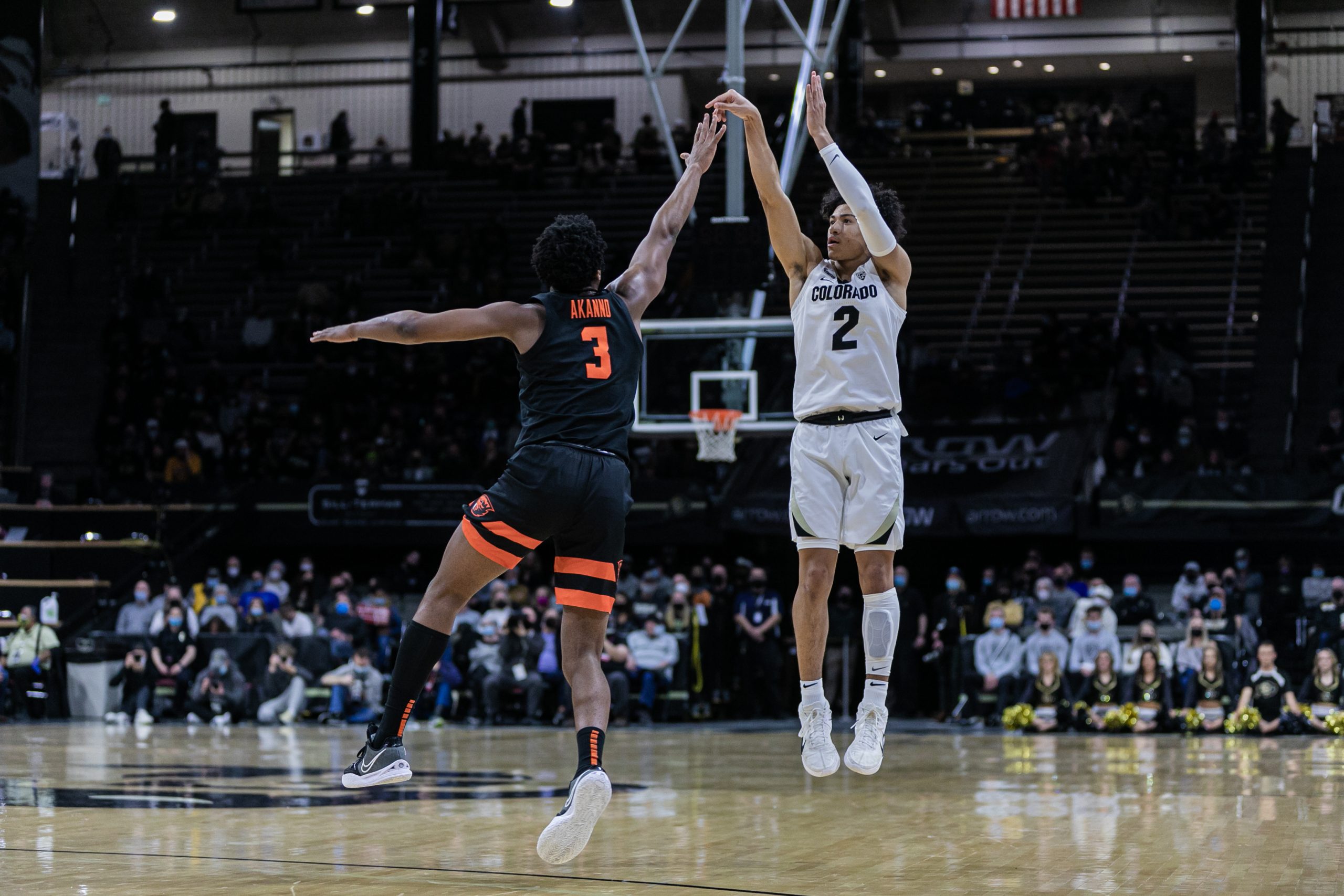 Colorado Buffs basketball upsets No. 11 Tennessee in Nashville
