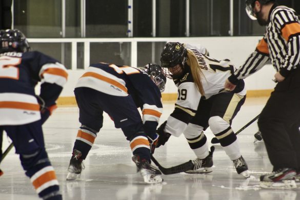 CU women’s hockey falls to undefeated Midland Warriors at home opener