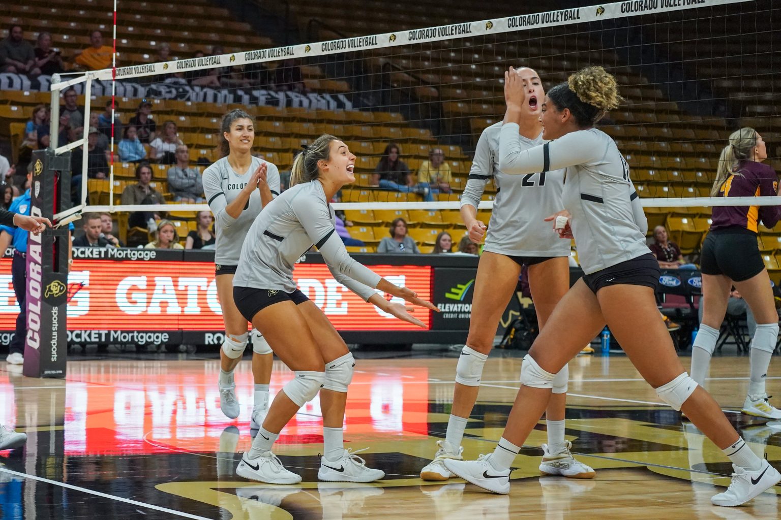 CU women's volleyball beats ASU, improves to 20 in PAC12 play