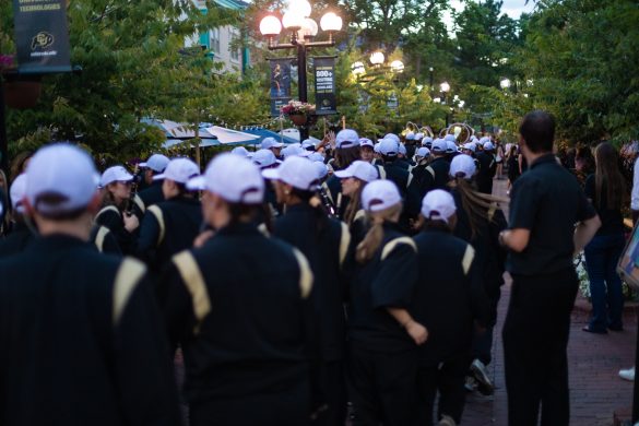 Photos: CU holds its first football pep rally on Pearl Street Mall