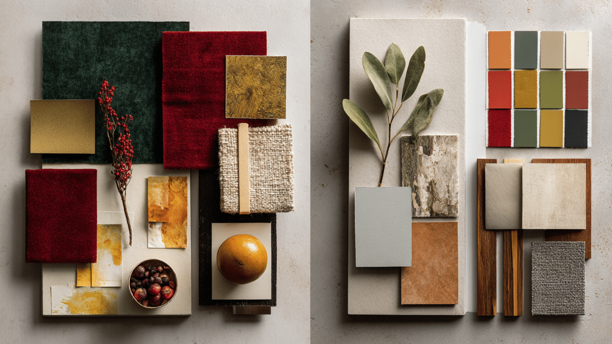 Jewel tones vs. neutrals