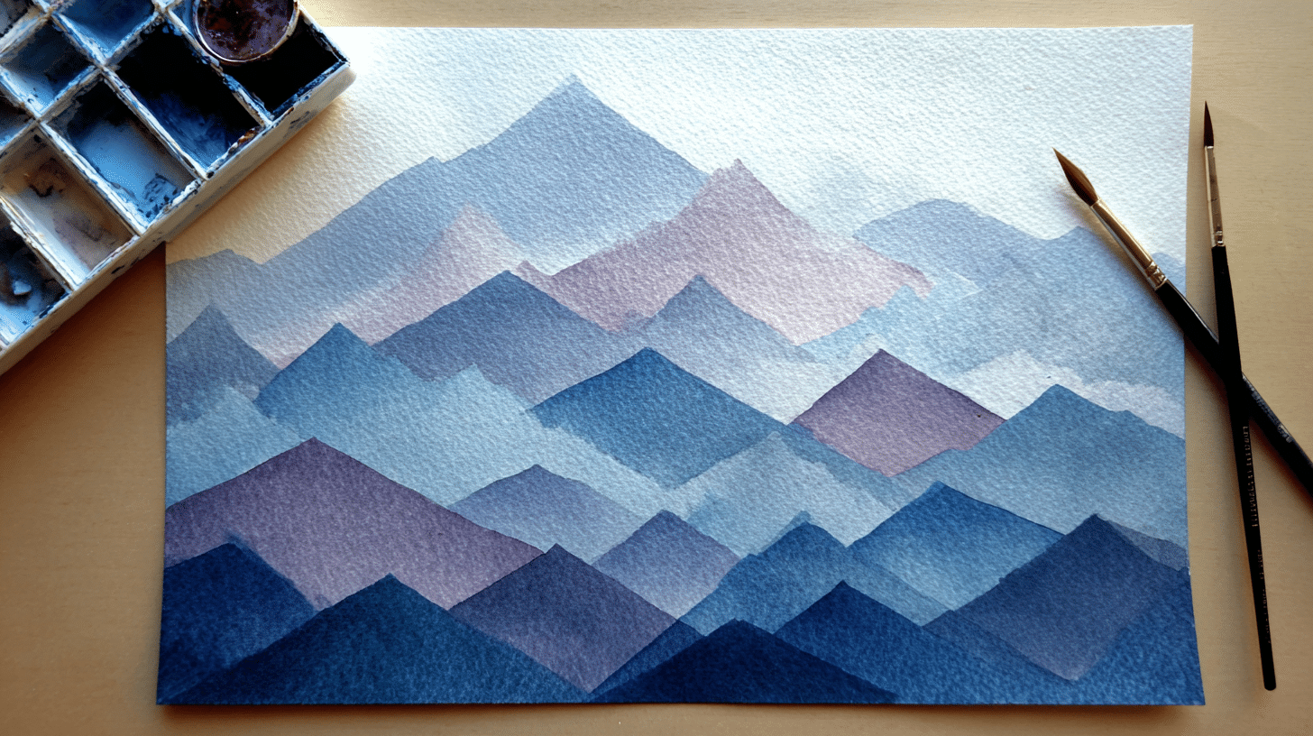 Minimalist Mountains