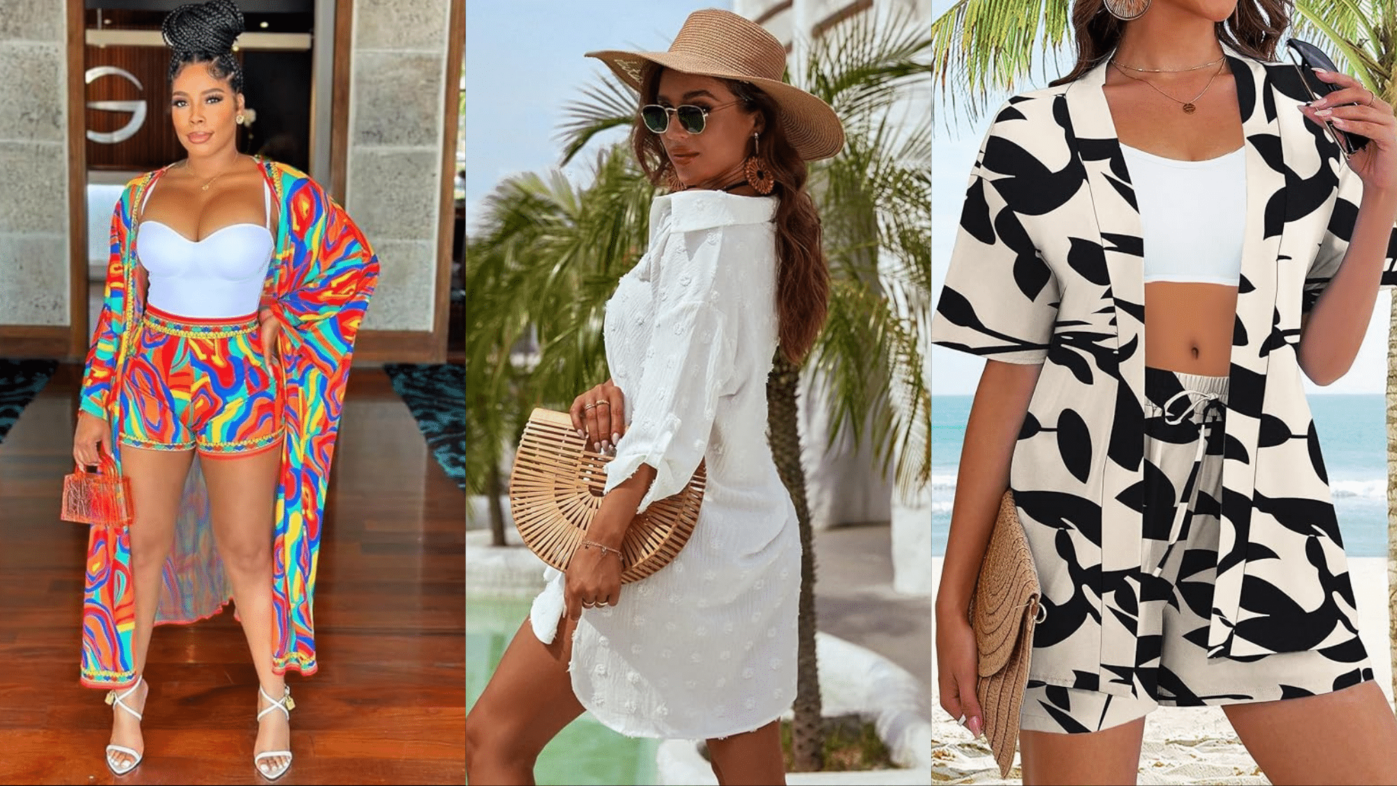 Short Sets & Shirt-Dress Combos