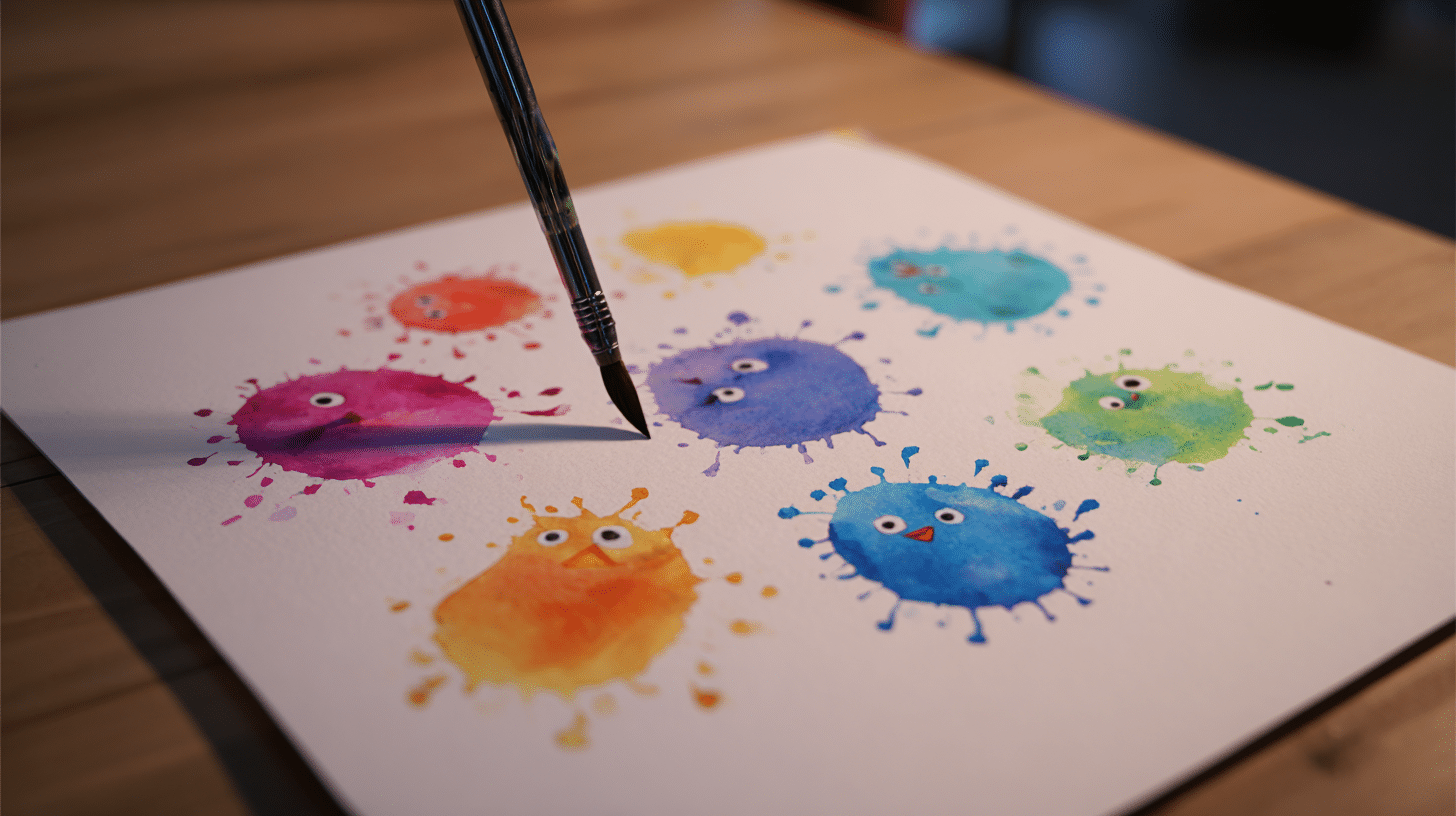 Whimsical Blob Creatures