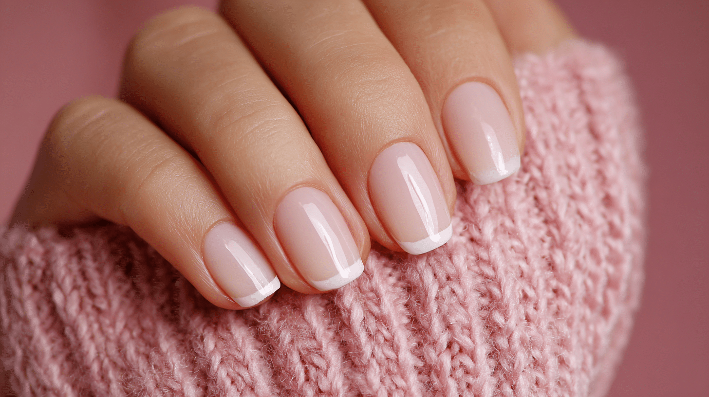 Milky French Tips