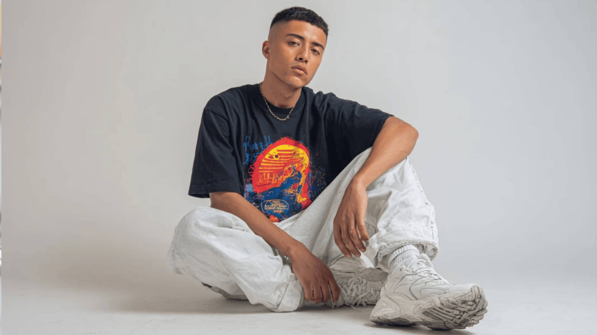 Baggy Jeans with Graphic Tees