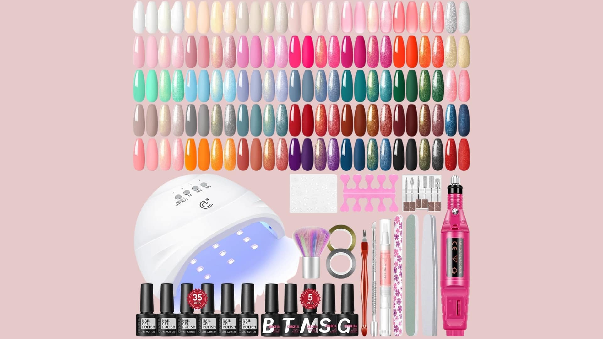 COSCELIA-Manicure-Kit-with-Nail-Drill