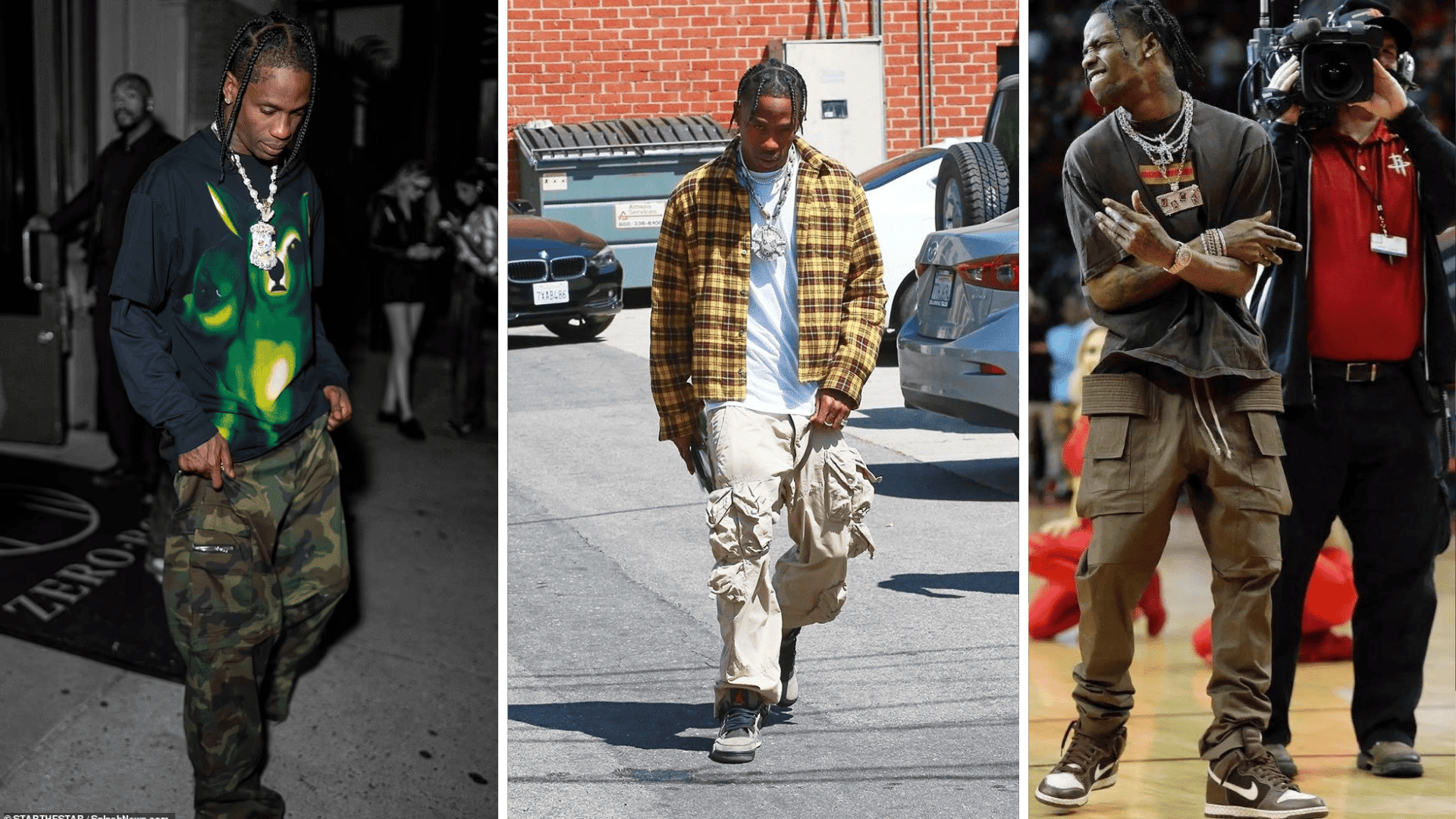 Cargo Pants worn by travis scott