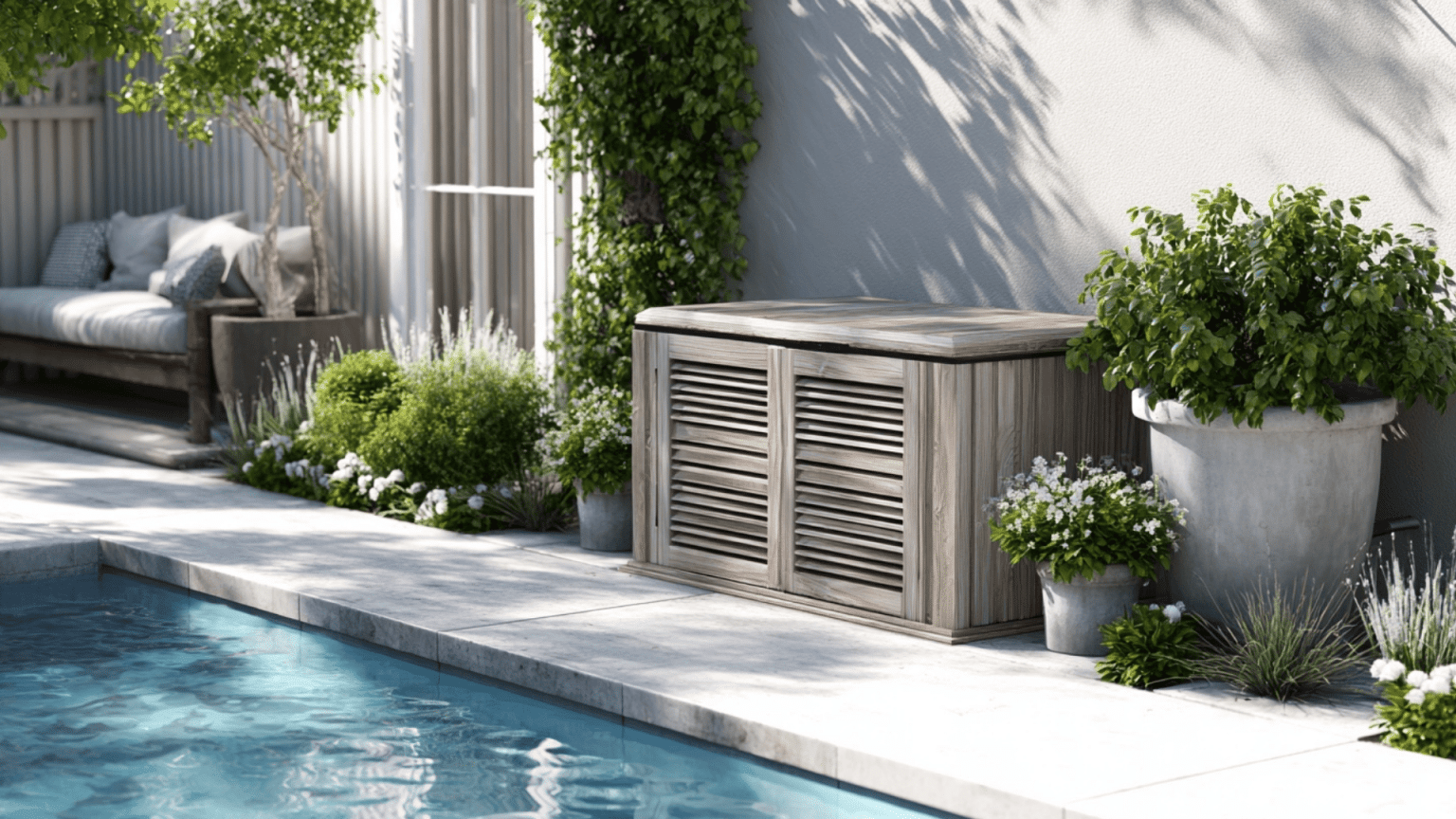 17 DIY Pool Pump Cover Ideas for a Neat Backyard - CU Independent