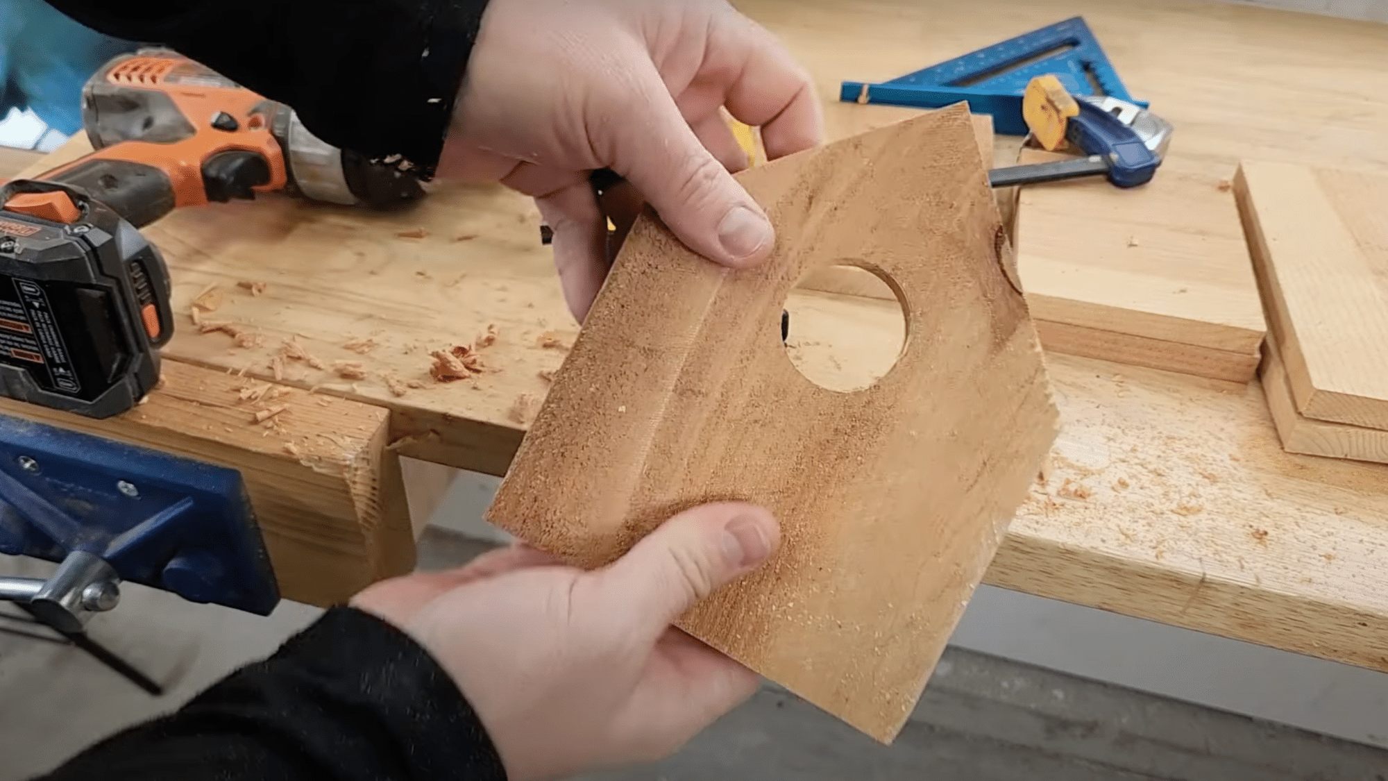 Drill the Entrance Hole