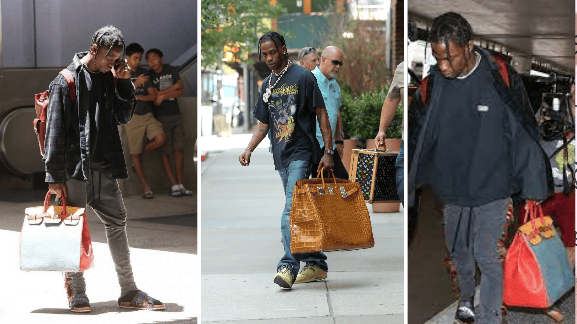 Luxury bags x travis scott