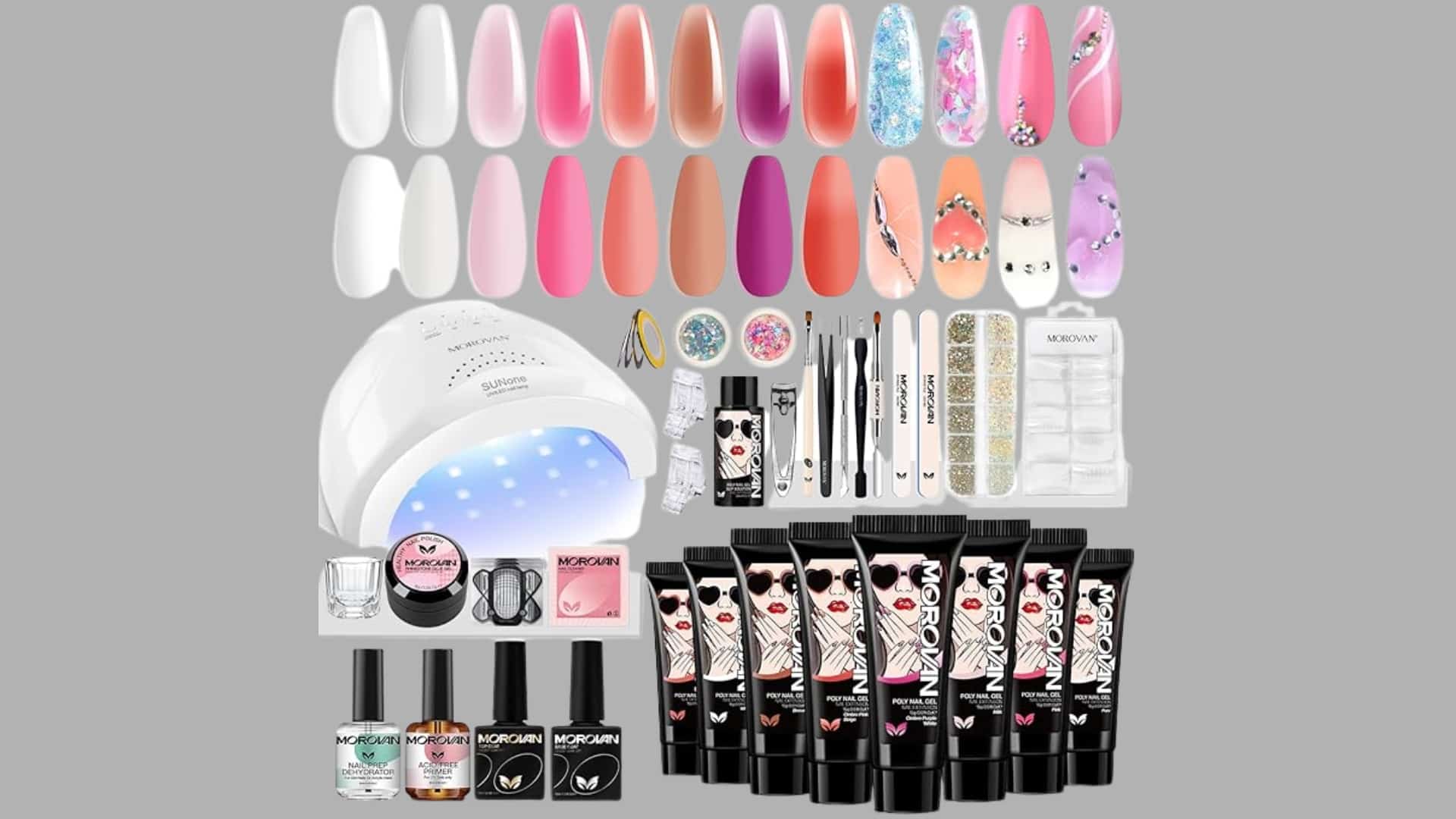 Morovan-Poly-Gel-Nail-Kit