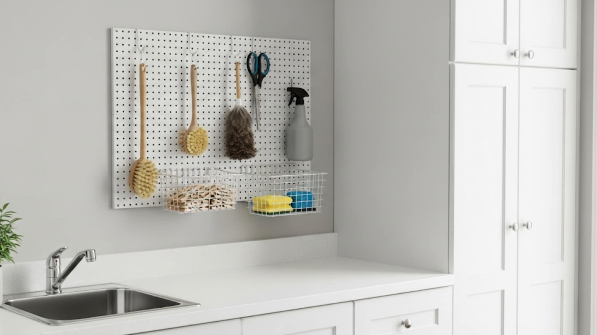 Pegboard Tool Storage