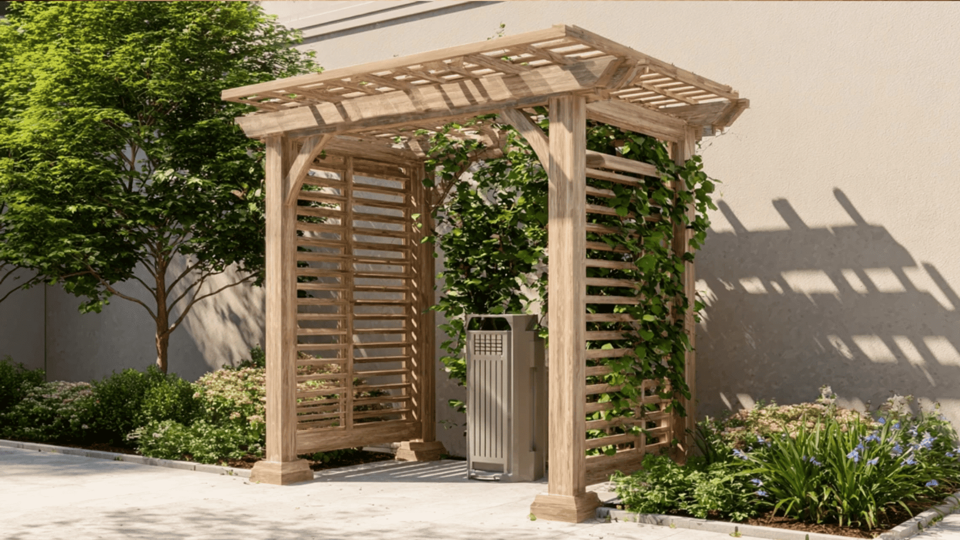 Pergola-Style Cover