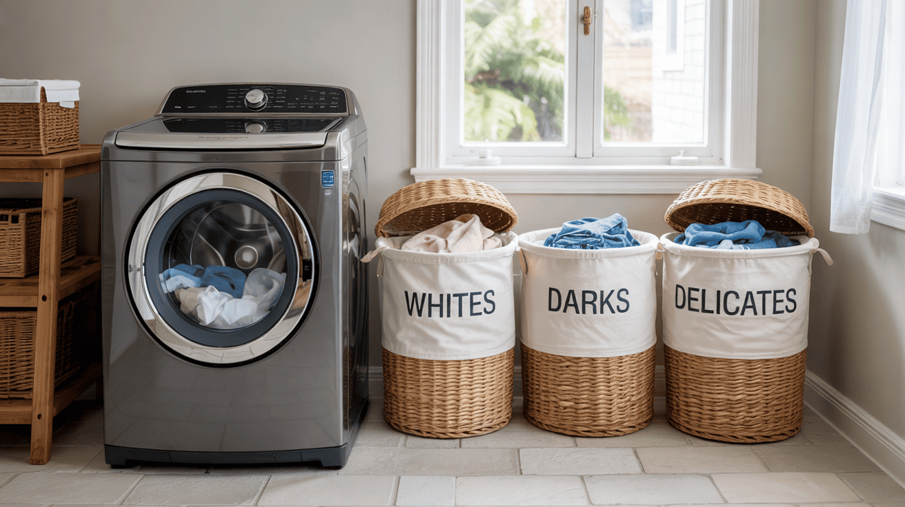 Top Loader Laundry Idea Open Top Hampers