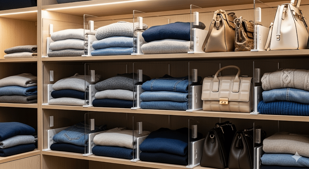 Use-Shelf-Dividers-To-Organize-Closet