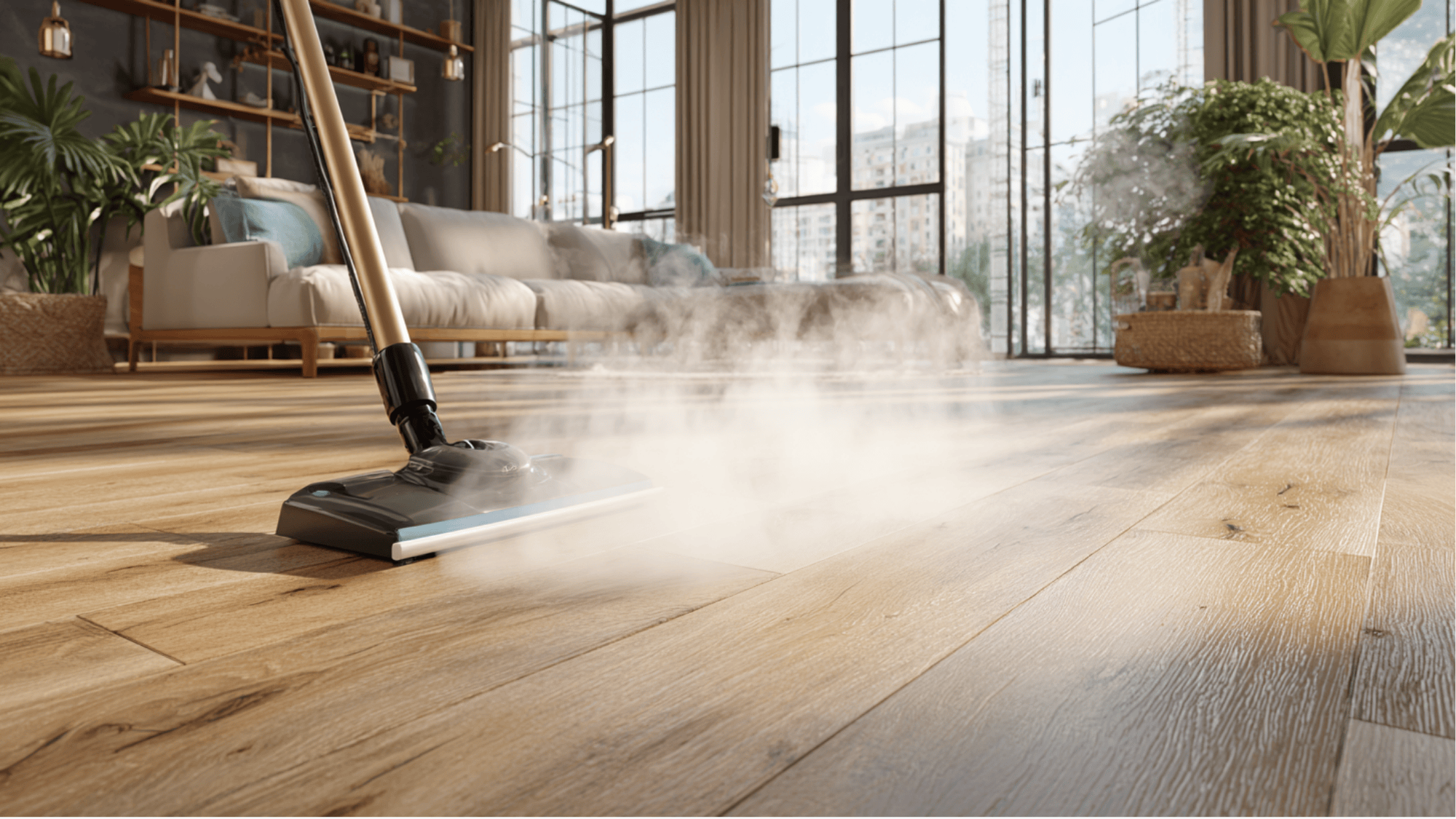 can you use a steam mop on vinyl plank flooring