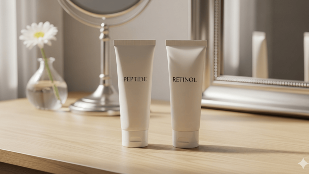 can you use peptides with retinol