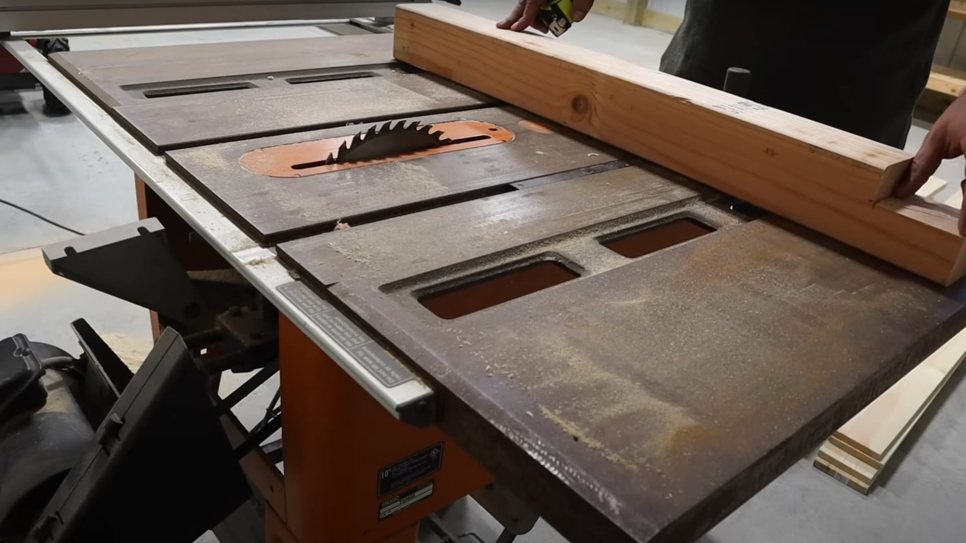 cut-six-legs-for-diy-workbench