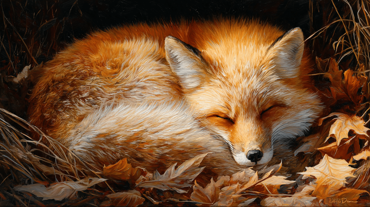Sleeping Fox
