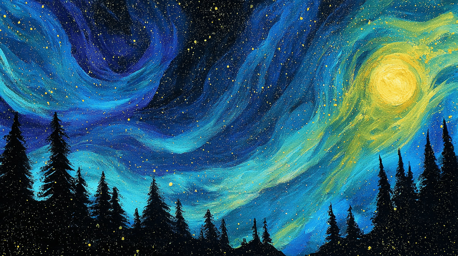 Starry Night Sky
