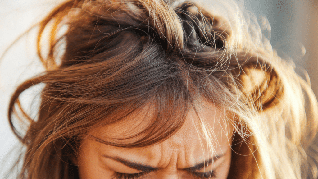 why does my hair hurt when i move it in another direction