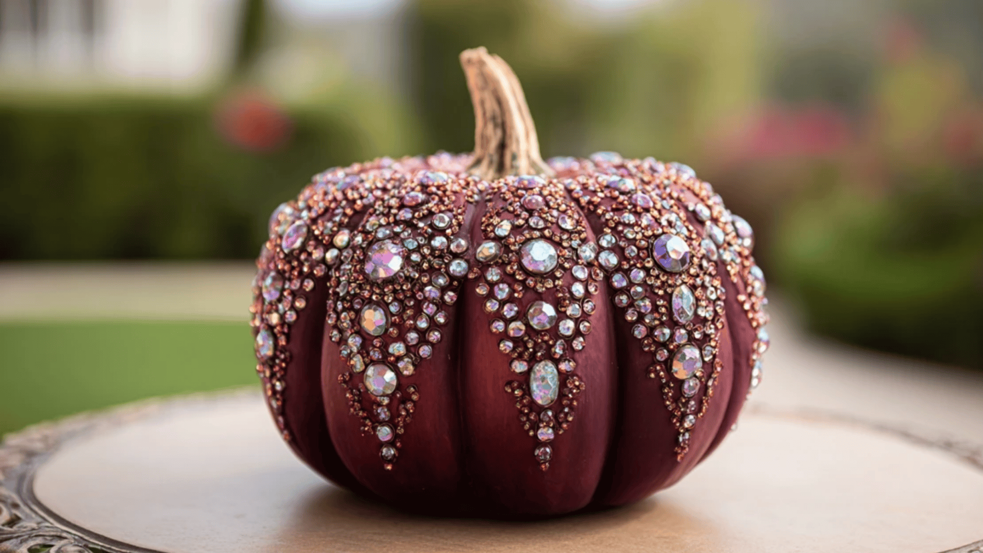 3-D Mixed Media Pumpkin
