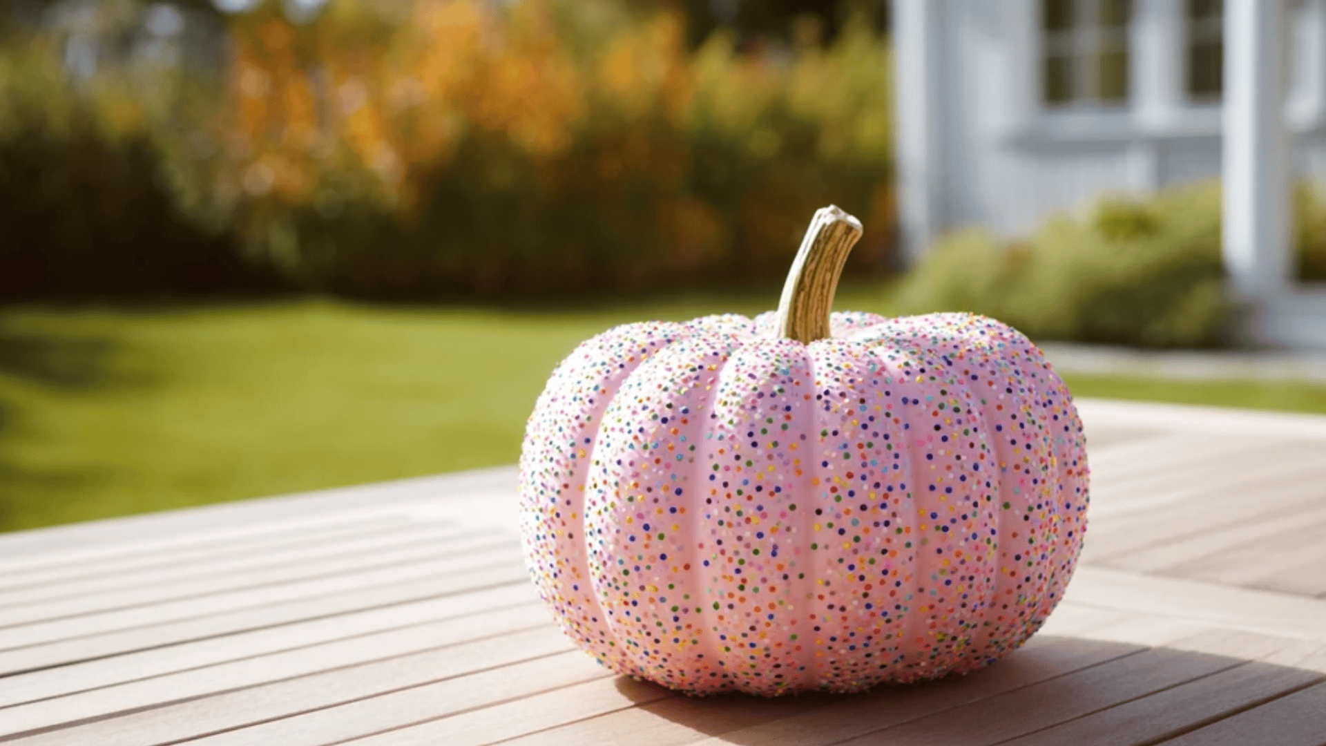 Confetti Dot Pumpkin