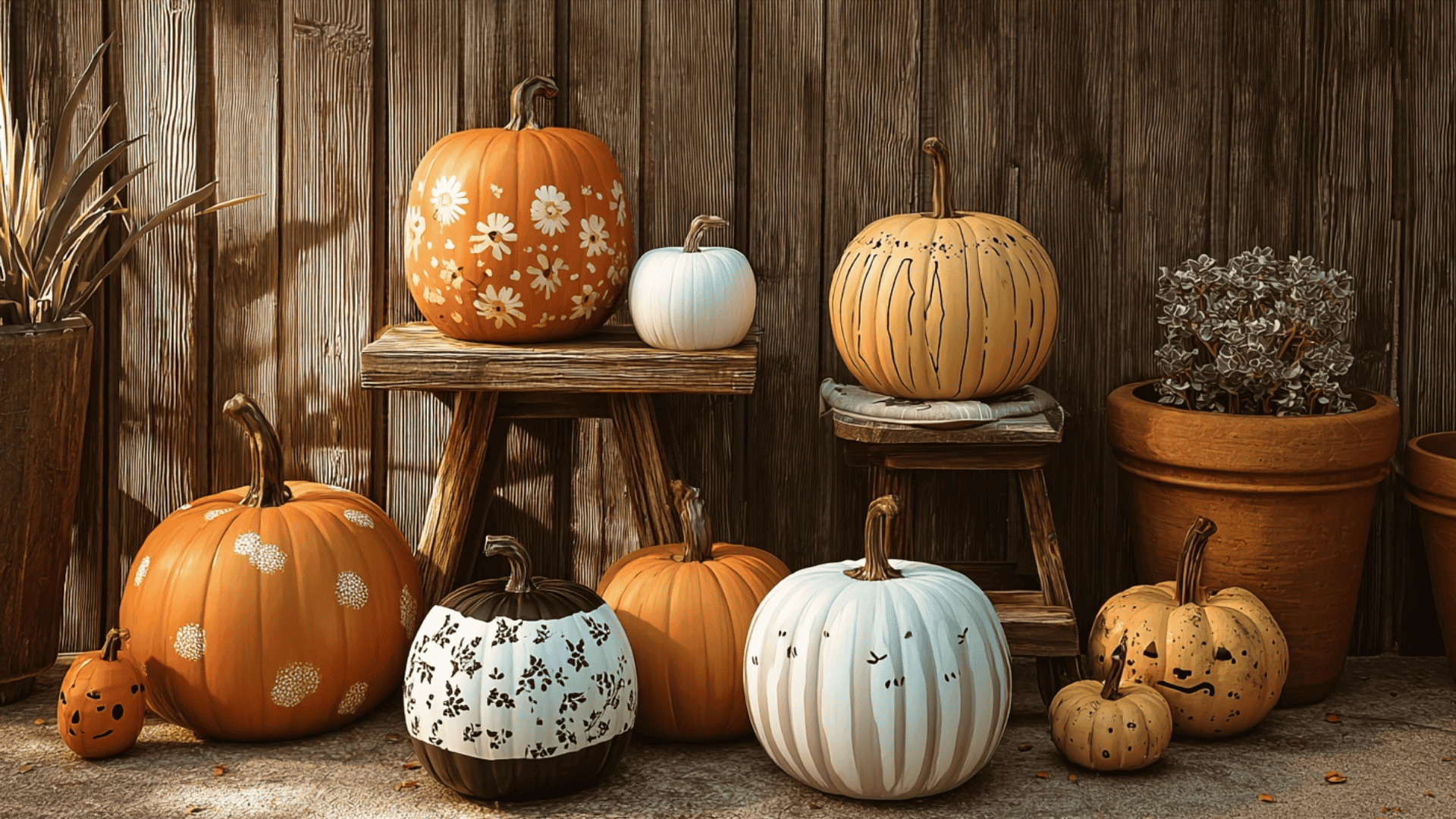 DIY Fall Pumpkin Painting Ideas for All Ages