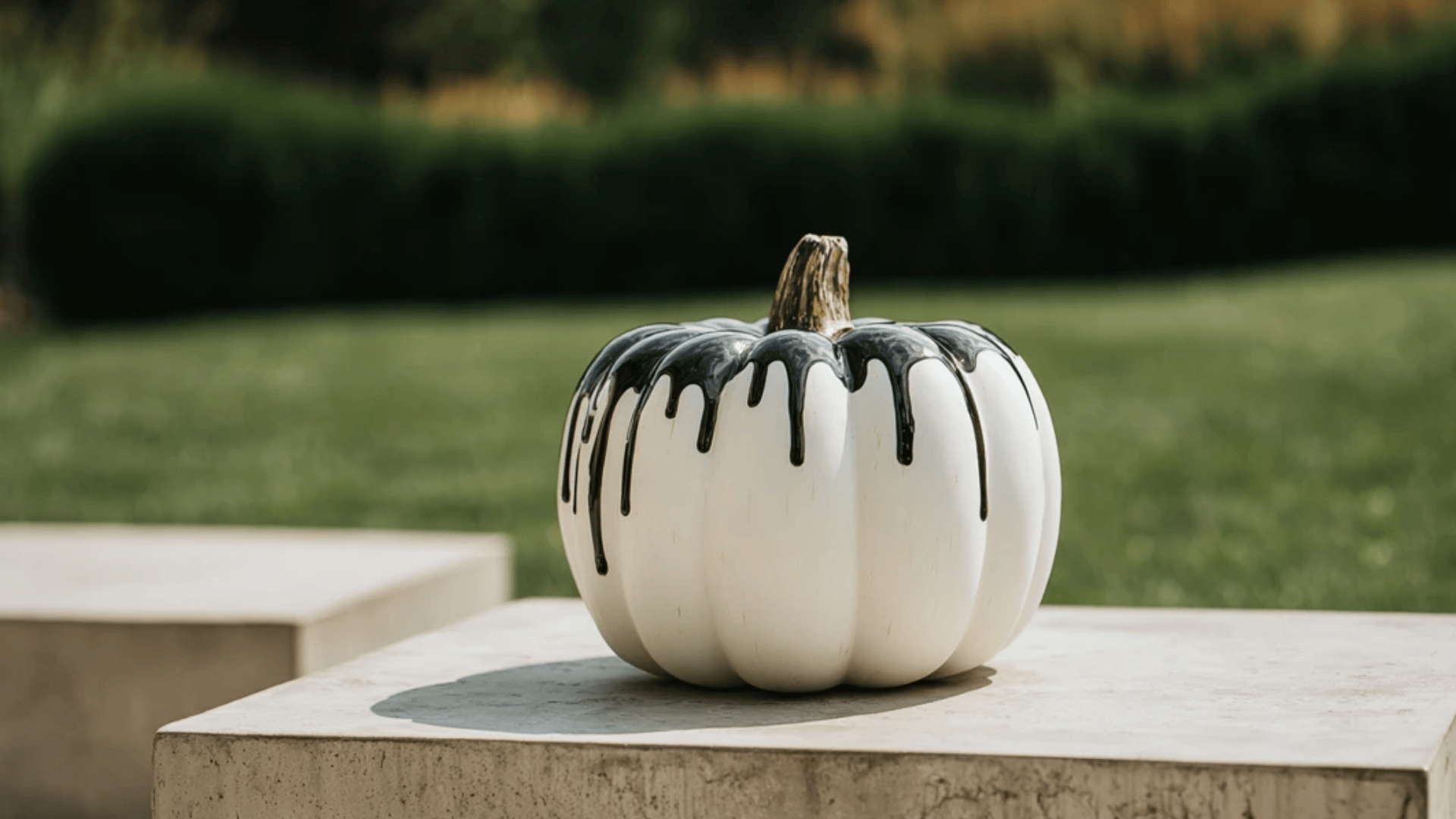 Drip Paint Pumpkin
