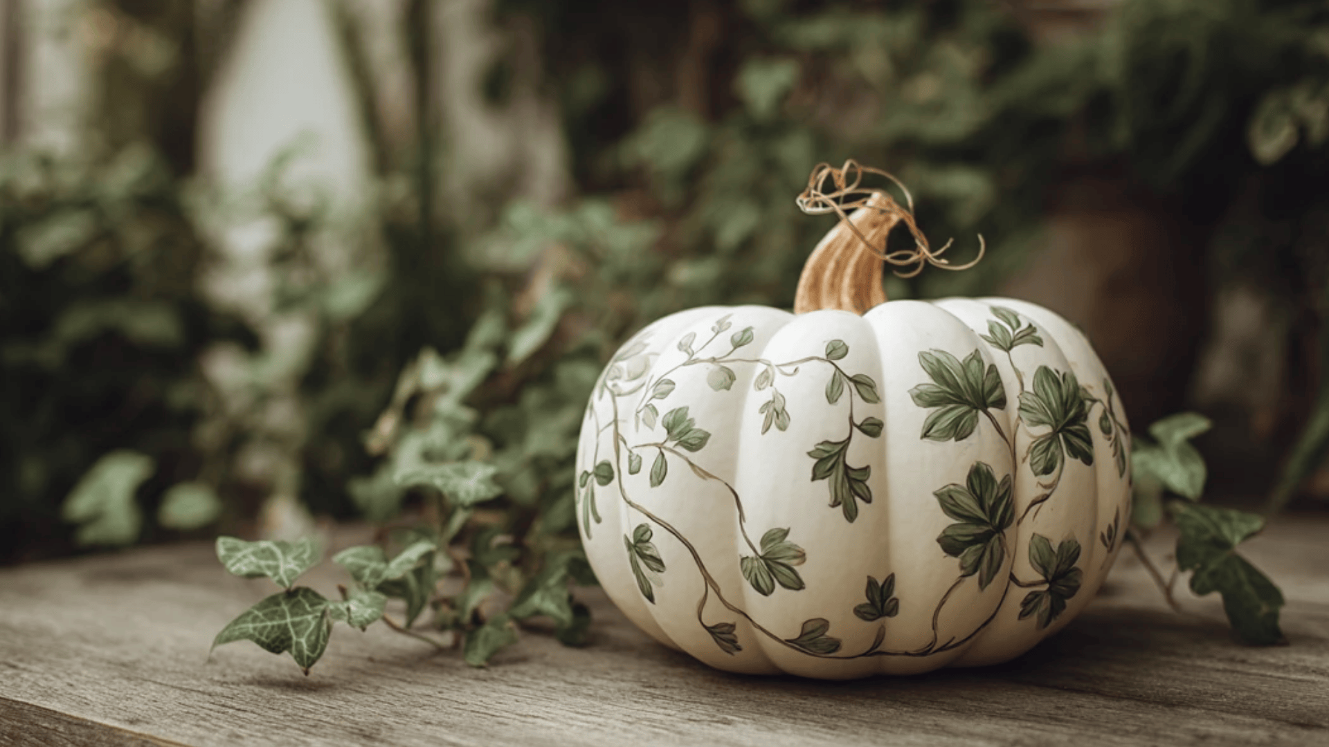 Nature Motif Pumpkin