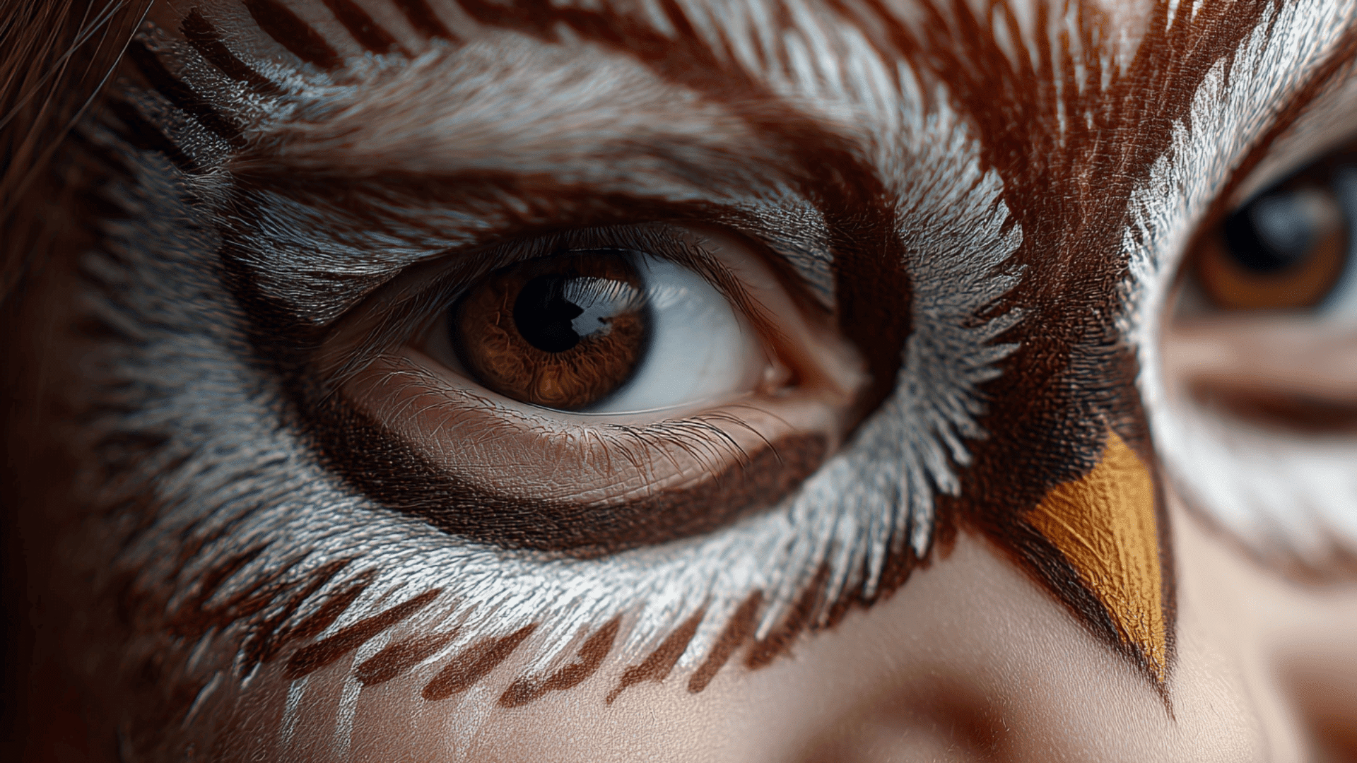Owl Brow Feathers