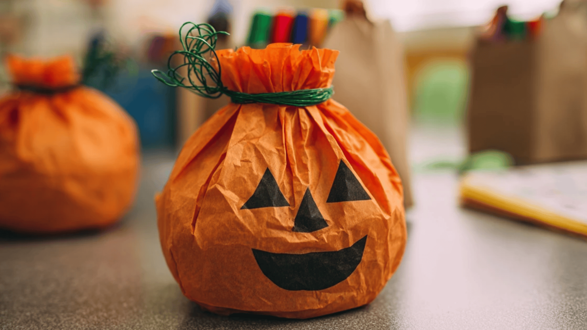 Paper Bag Pumpkin