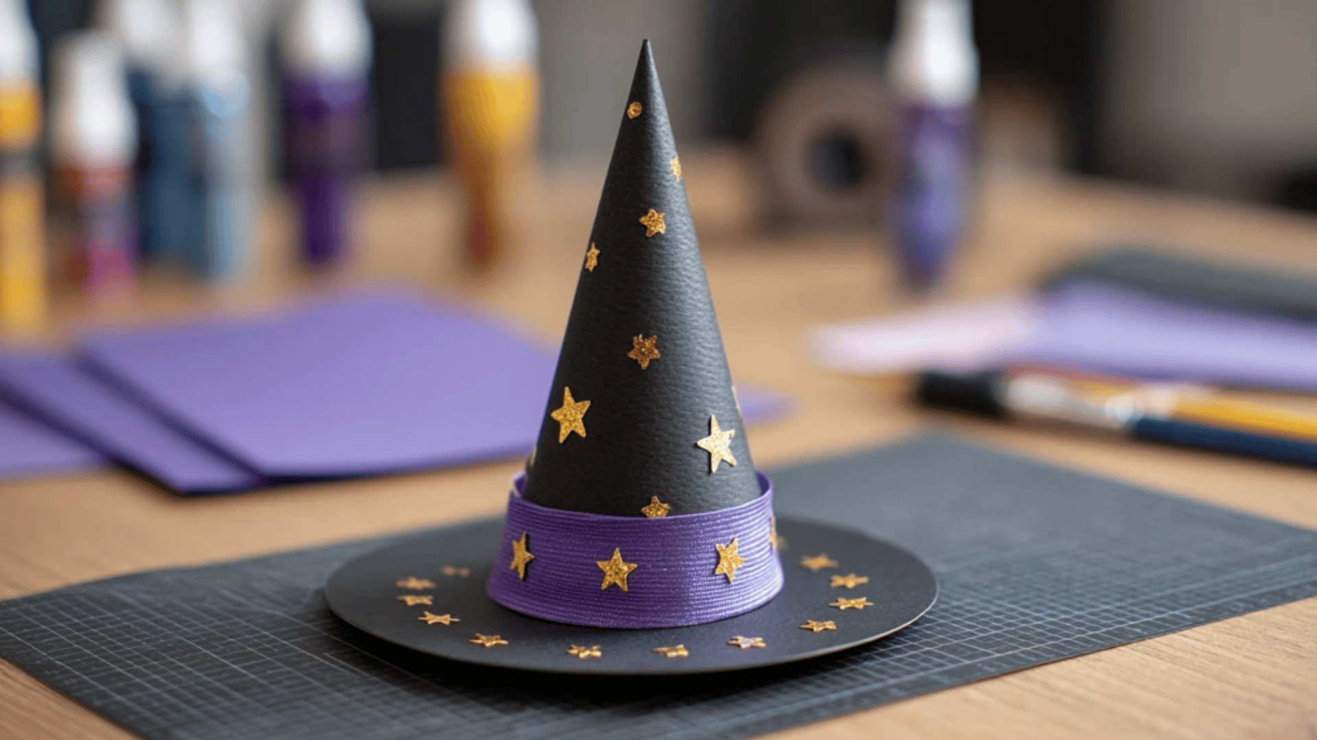 Paper Witch Hat Craft